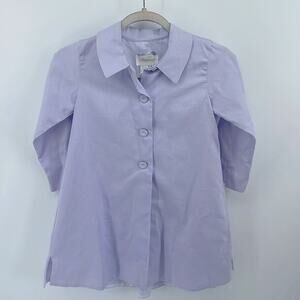 Strasburg 100% cotton light weight dress overcoat sz 6